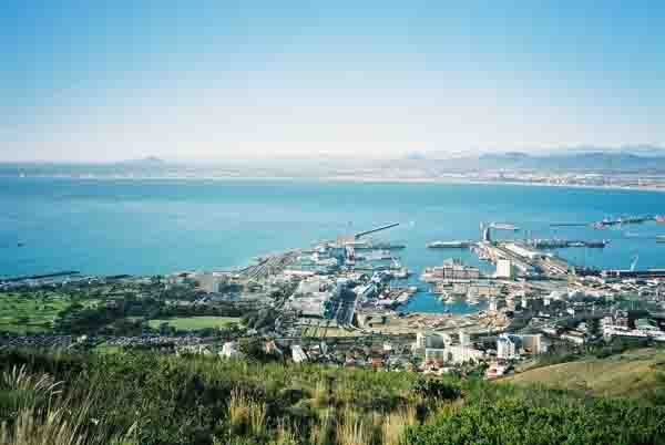 Waterfront and harbour from Signal Hill